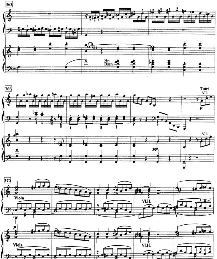 钢琴教程第八级 大型乐曲（C大调第一钢琴协奏曲 Op.15 第一乐章）