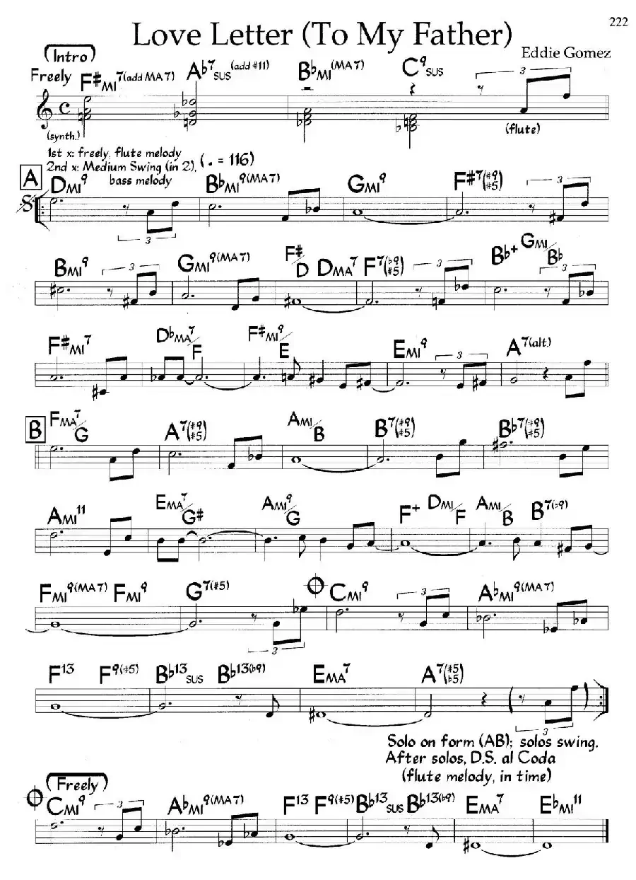 Love Letter（爵士钢琴曲）