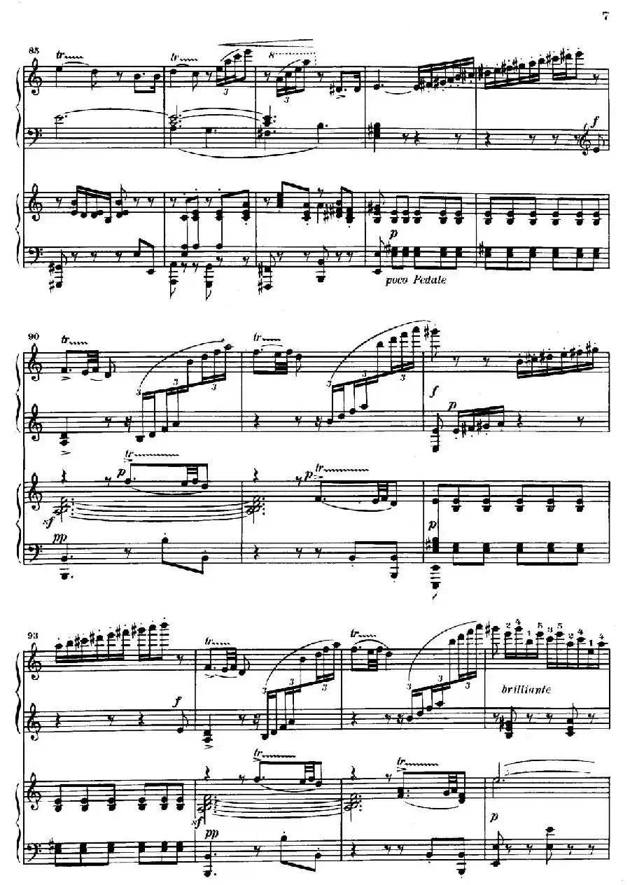 Introduction et Rondo Capriccioso Op.28（引子与随想回旋曲·双钢琴）