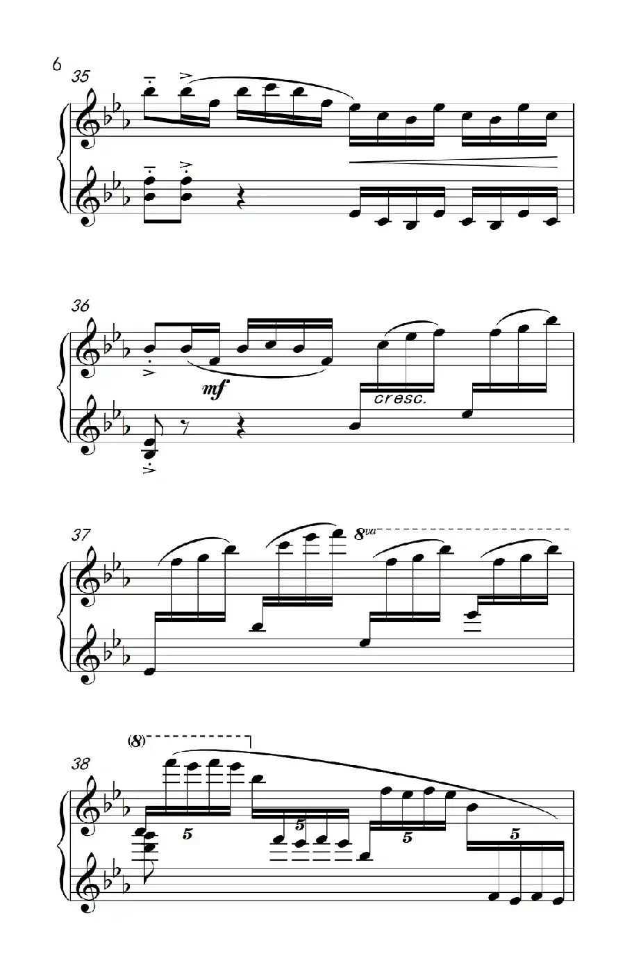 第九级3.旱天雷（中央音乐学院 钢琴（业余）考级教程 7-9级）