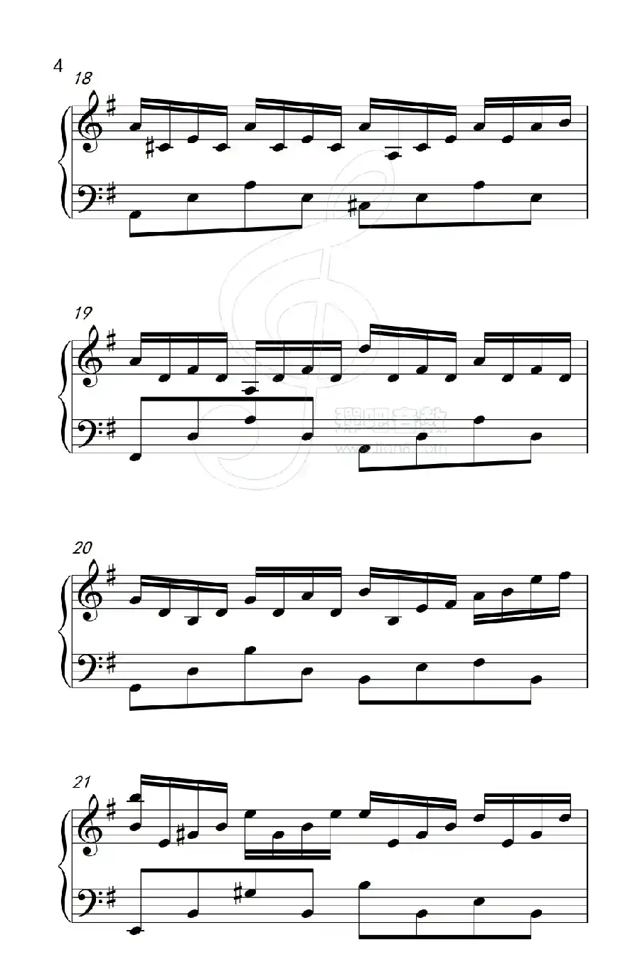 我等到花儿也谢了(《弹吧音教》制谱版)