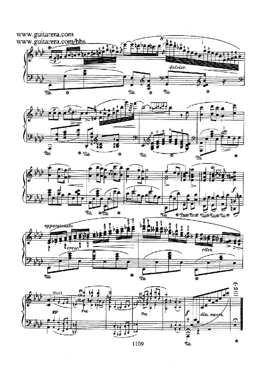 Piano Concerto No.2 in f Minor Op.21（f小调第二钢琴协奏曲·钢琴独奏版）