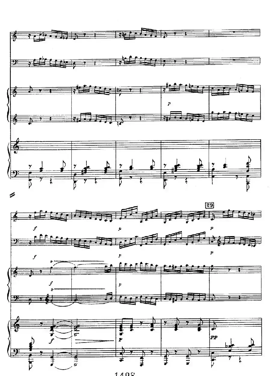 Triple Concerto in C Major Op.56（C大调三重协奏曲·双钢琴·Ⅲ）