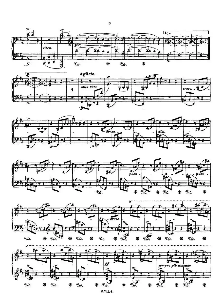 肖邦 钢琴谐谑曲 Chopin Scherzo（No.1 b小调，Op.20）
