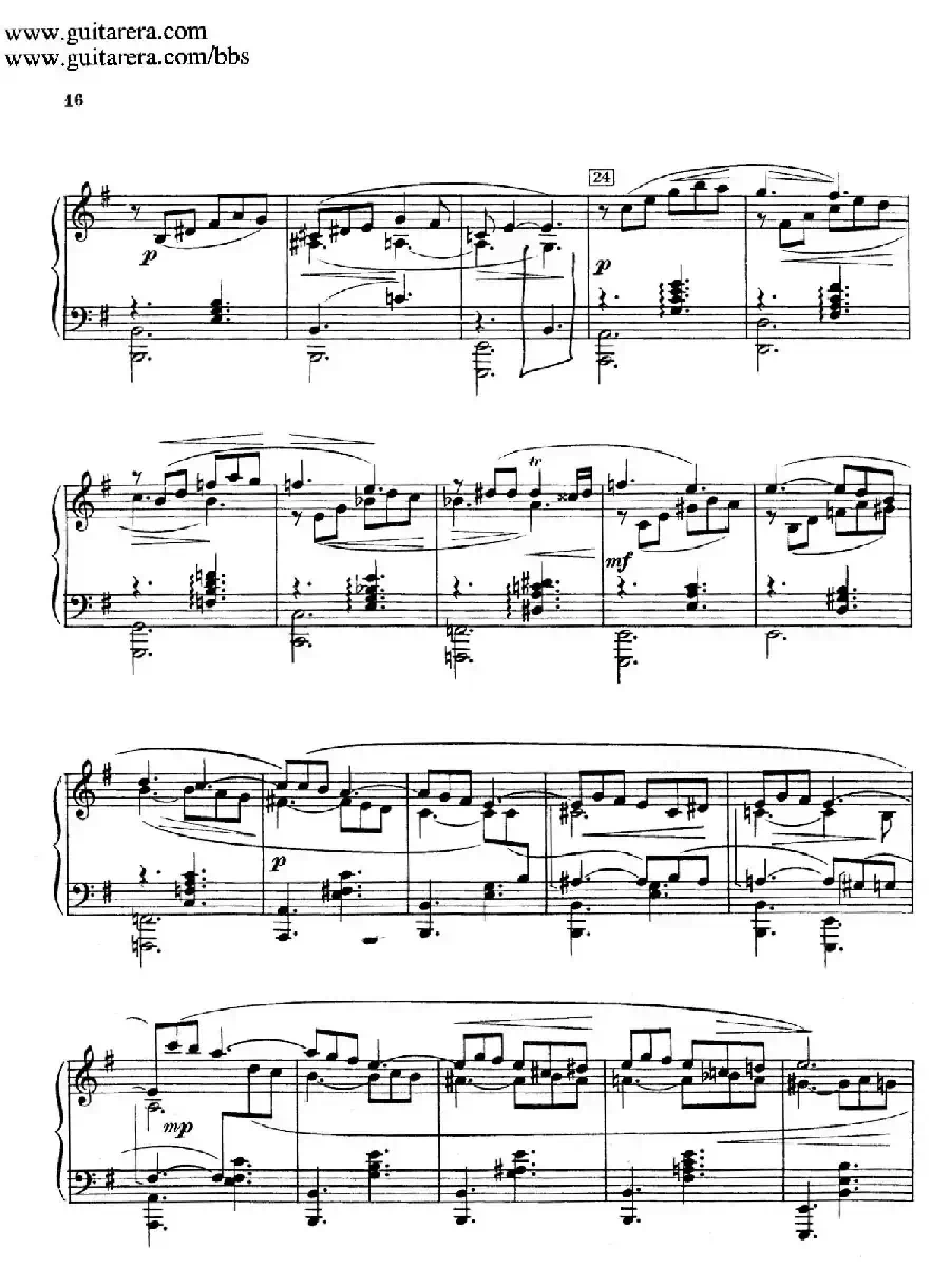 Souvenirs Op.28（纪念曲3. 双人芭蕾舞）