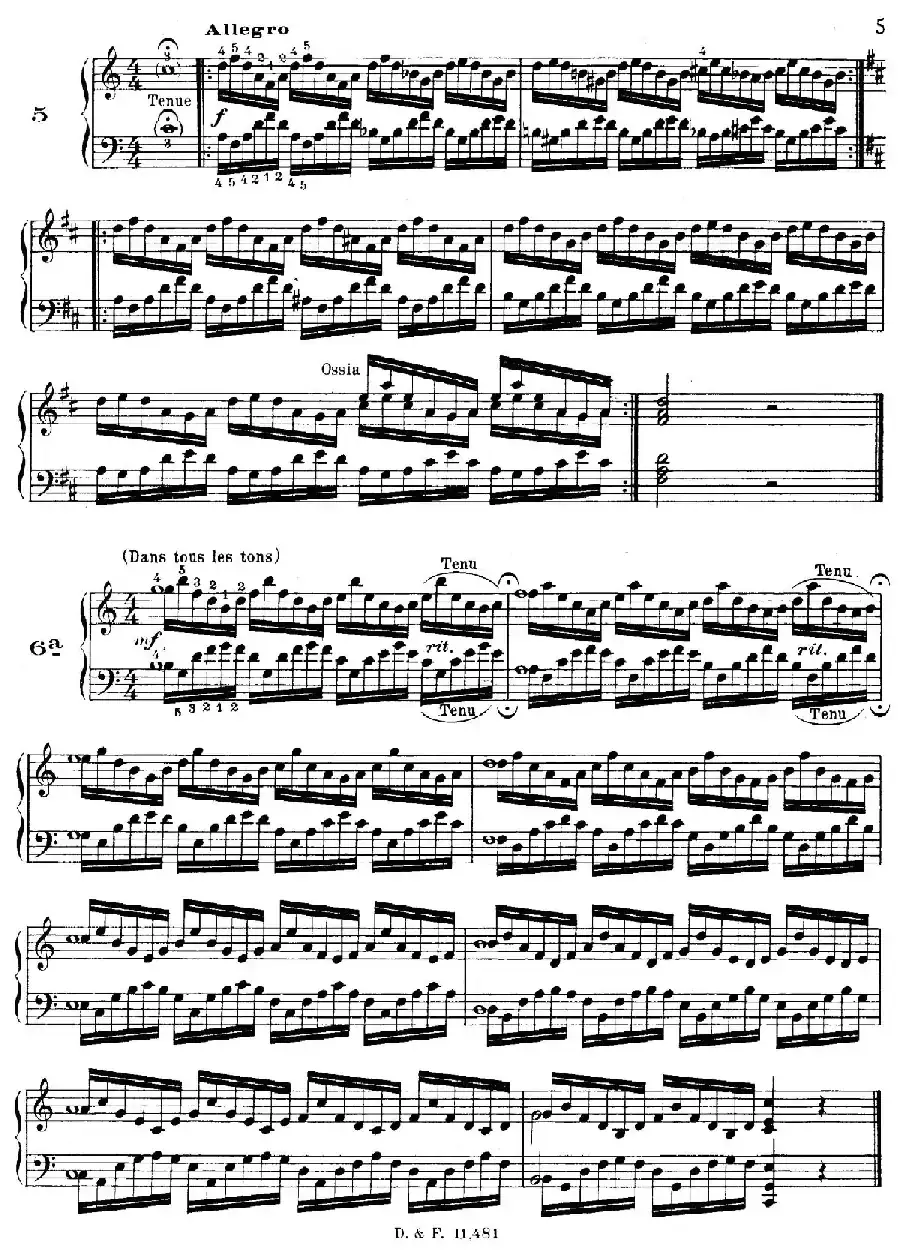 51 Exercises, WoO 6(51首钢琴练习 1—7)