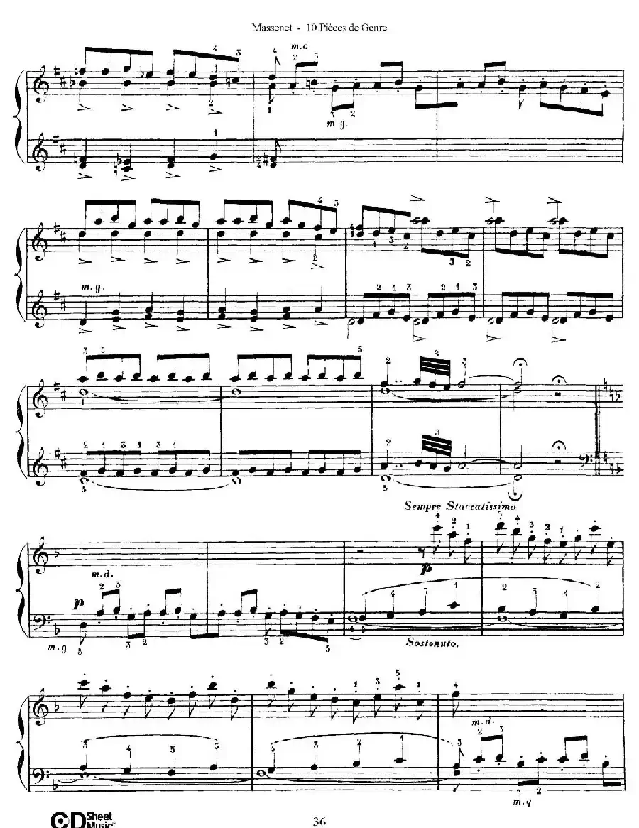 Dix Pièces de Genre Op.10（10首个性小品·Ⅹ）