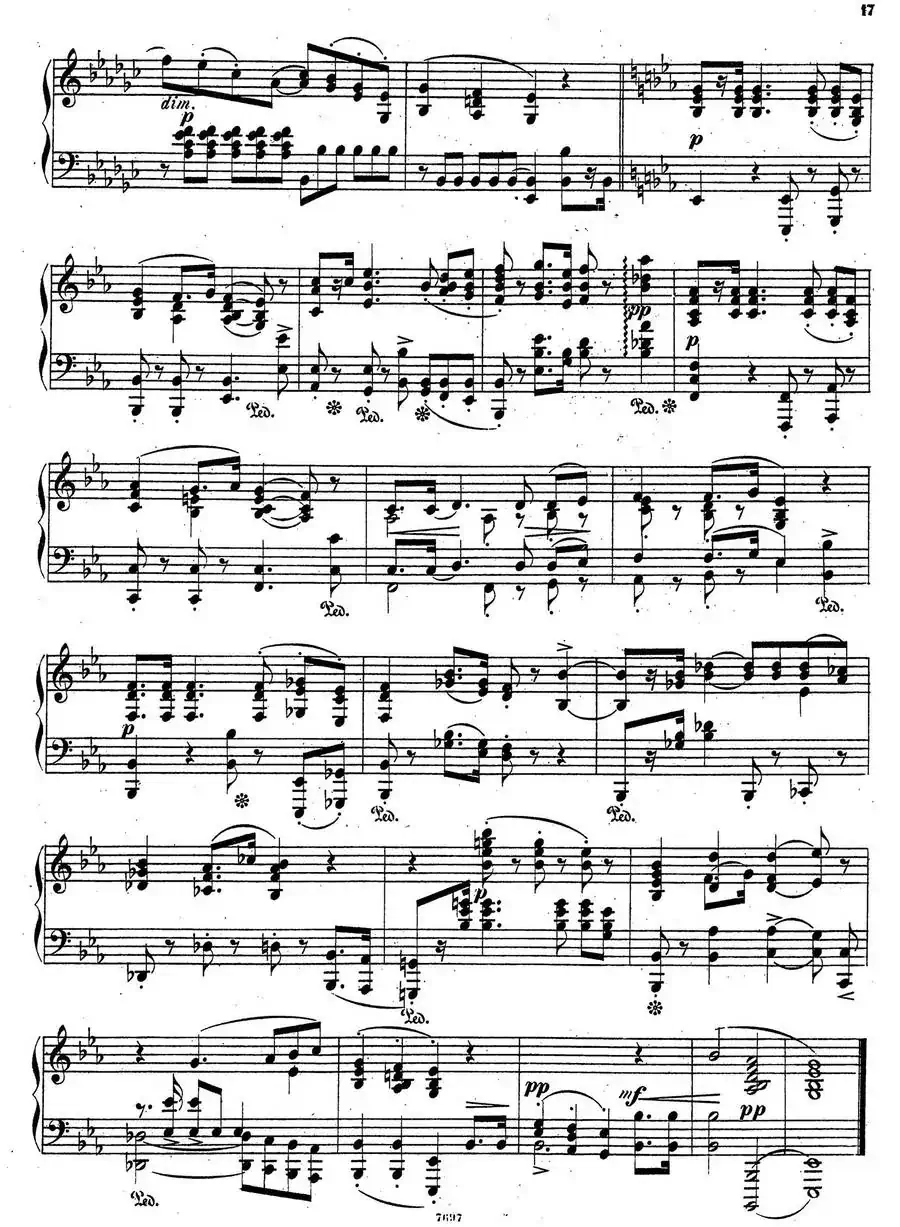 Nachtstücke Op·28（4首夜曲·4）