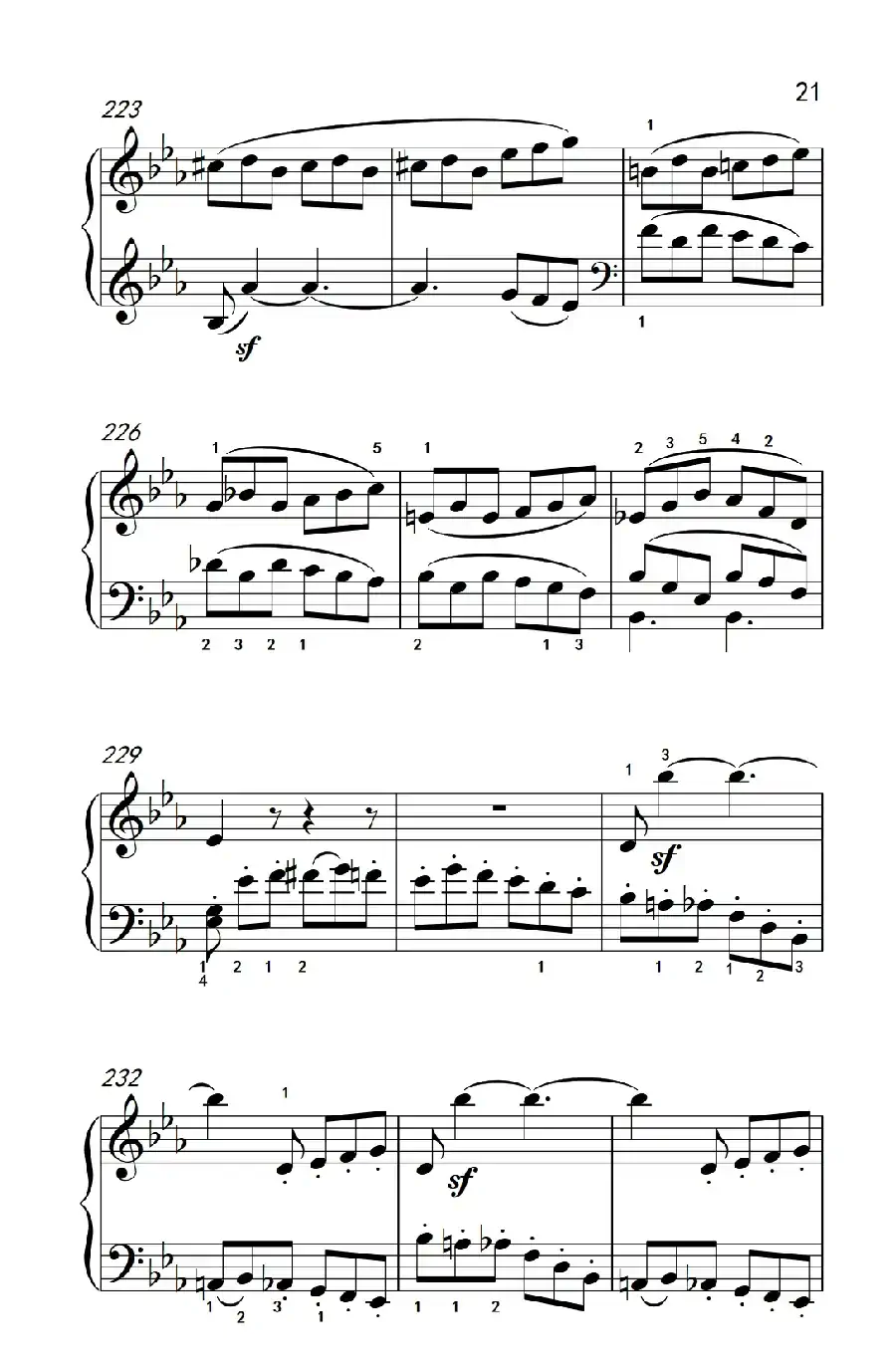 奏鸣曲 Opus 7 第一乐章(贝多芬奏鸣曲集 2)