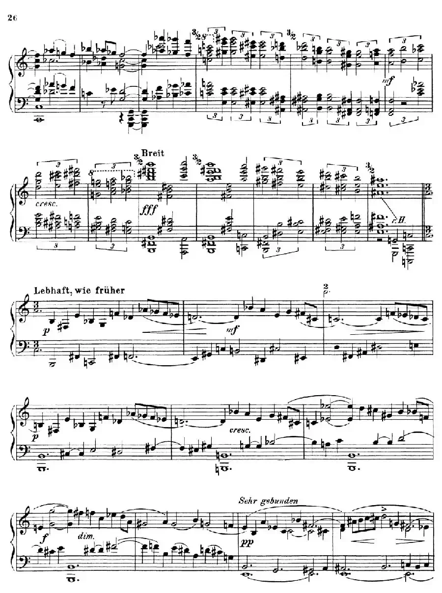 Piano Sonata No.1（第一钢琴奏鸣曲 Ⅴ）
