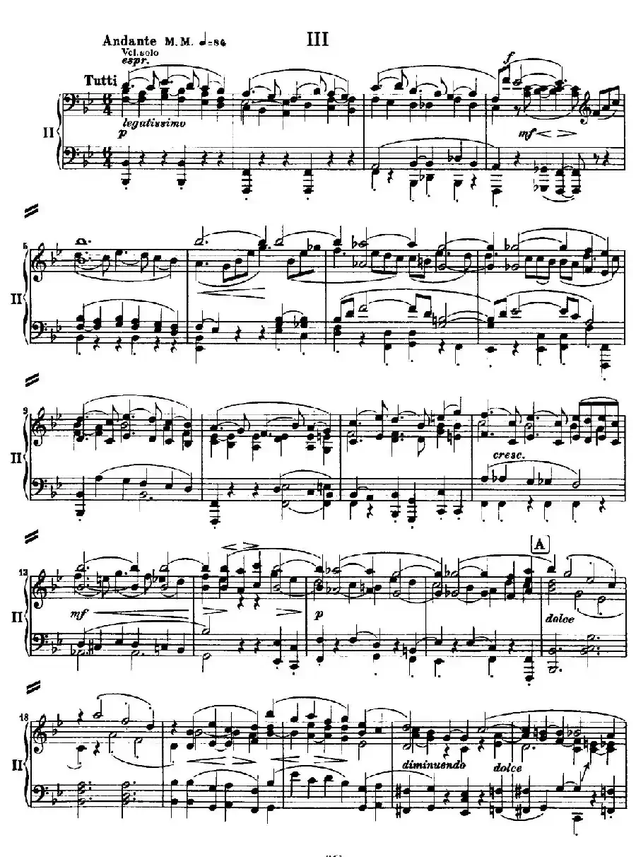 降B大调第二钢琴协奏曲（P61——70）