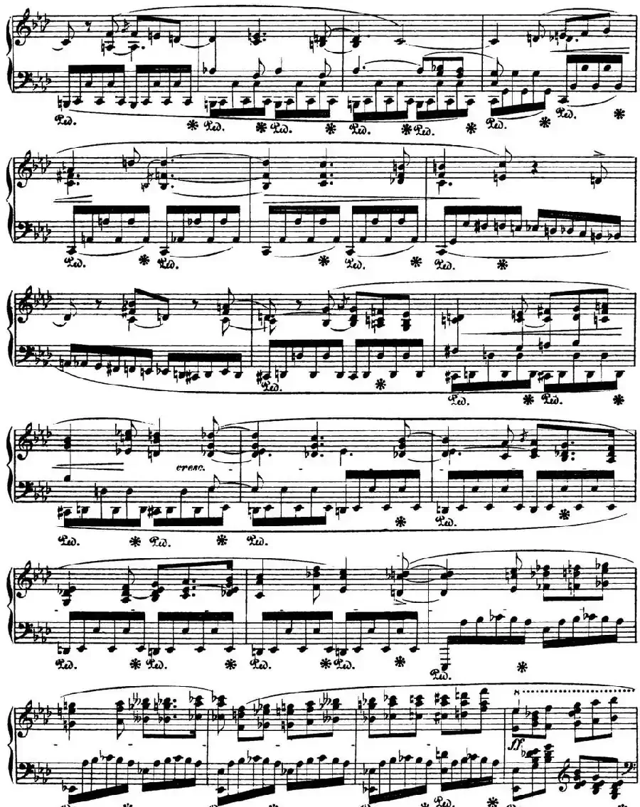 肖邦 叙事曲3 降A大调 Chopin Ballade No.3 Op.47