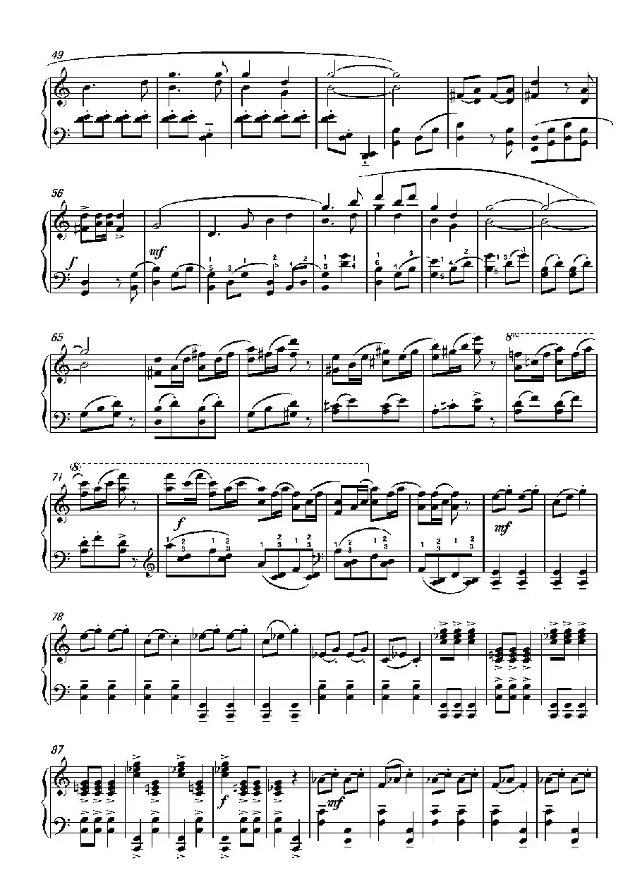 第14钢琴奏鸣曲  Piano Sonata NO.14‘Sonatine’（小奏鸣曲）