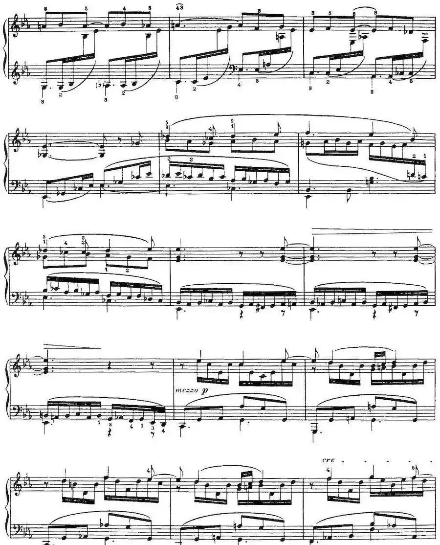福雷13首船歌：Barcarolle No·12 in E-flat Op·106 bis