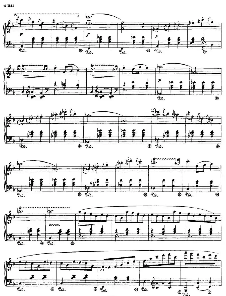 Valse brillante Op34 No3（F大调华丽圆舞曲Op.34-3）