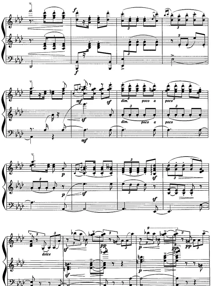 现代钢琴曲：6、哈巴涅拉