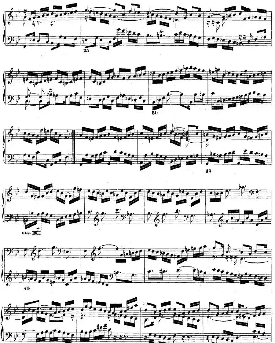 巴赫《平均律钢琴曲集·第二卷》之前奏曲（NO.21）