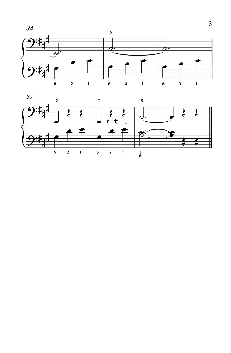 春之歌（老年大学 钢琴教程 1）