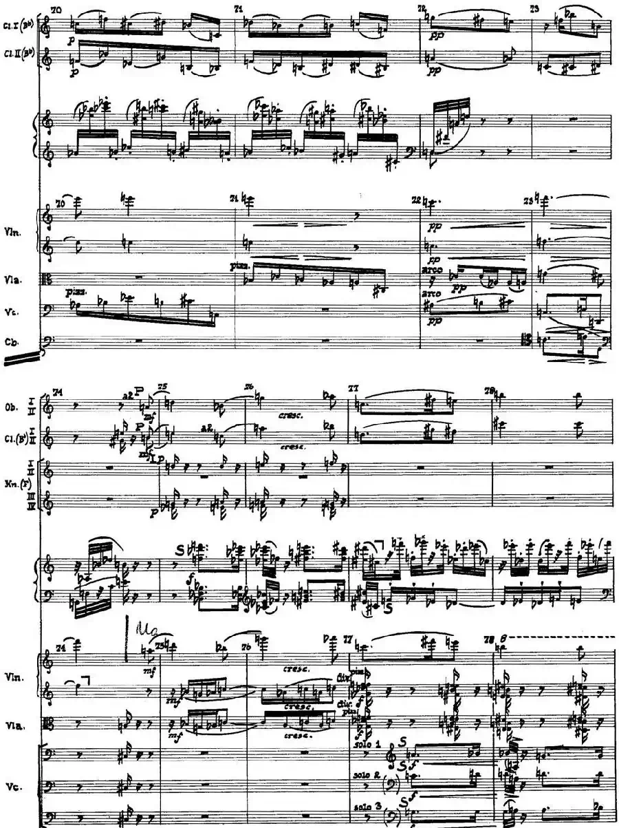 Piano Concerto Op.42（钢琴协奏曲总谱P1-34）