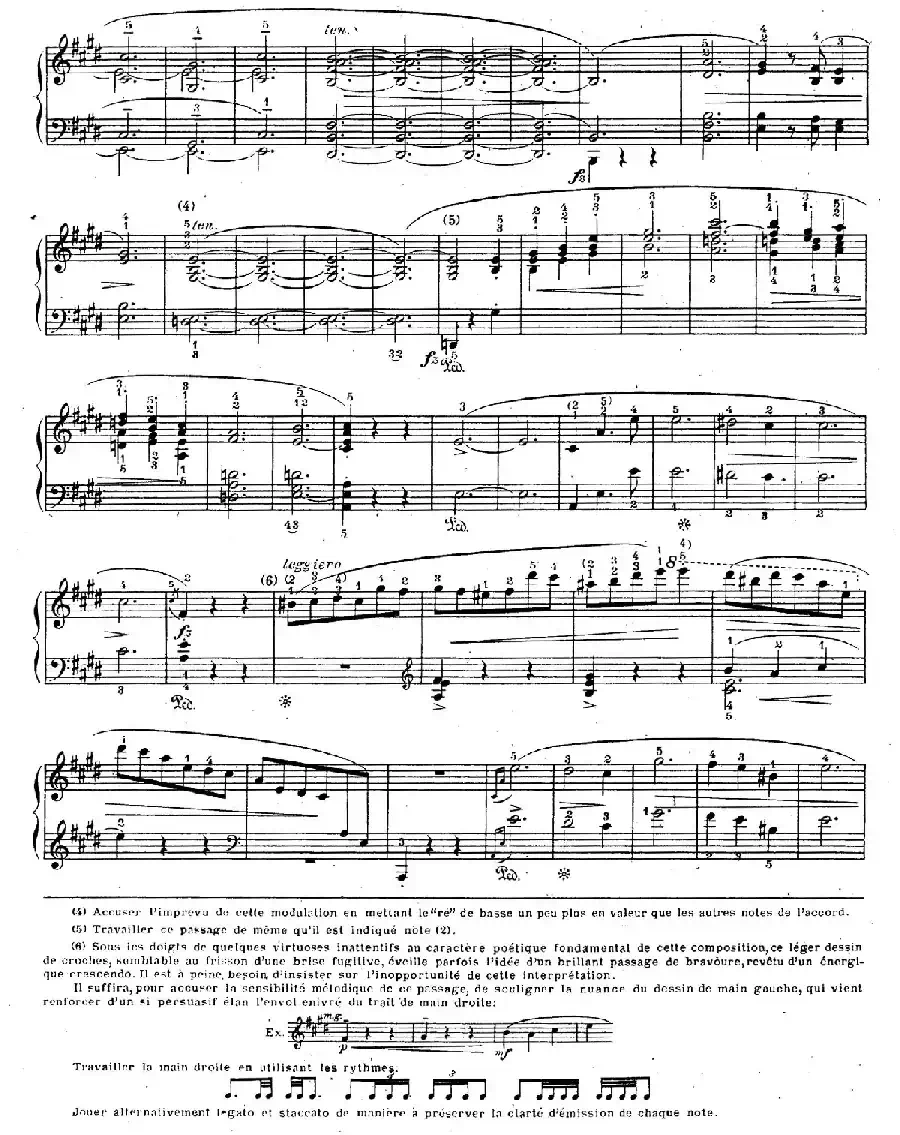 Scherzo No.4 in E Major Op.54（E大调第四谐谑曲·柯尔托教学版​）