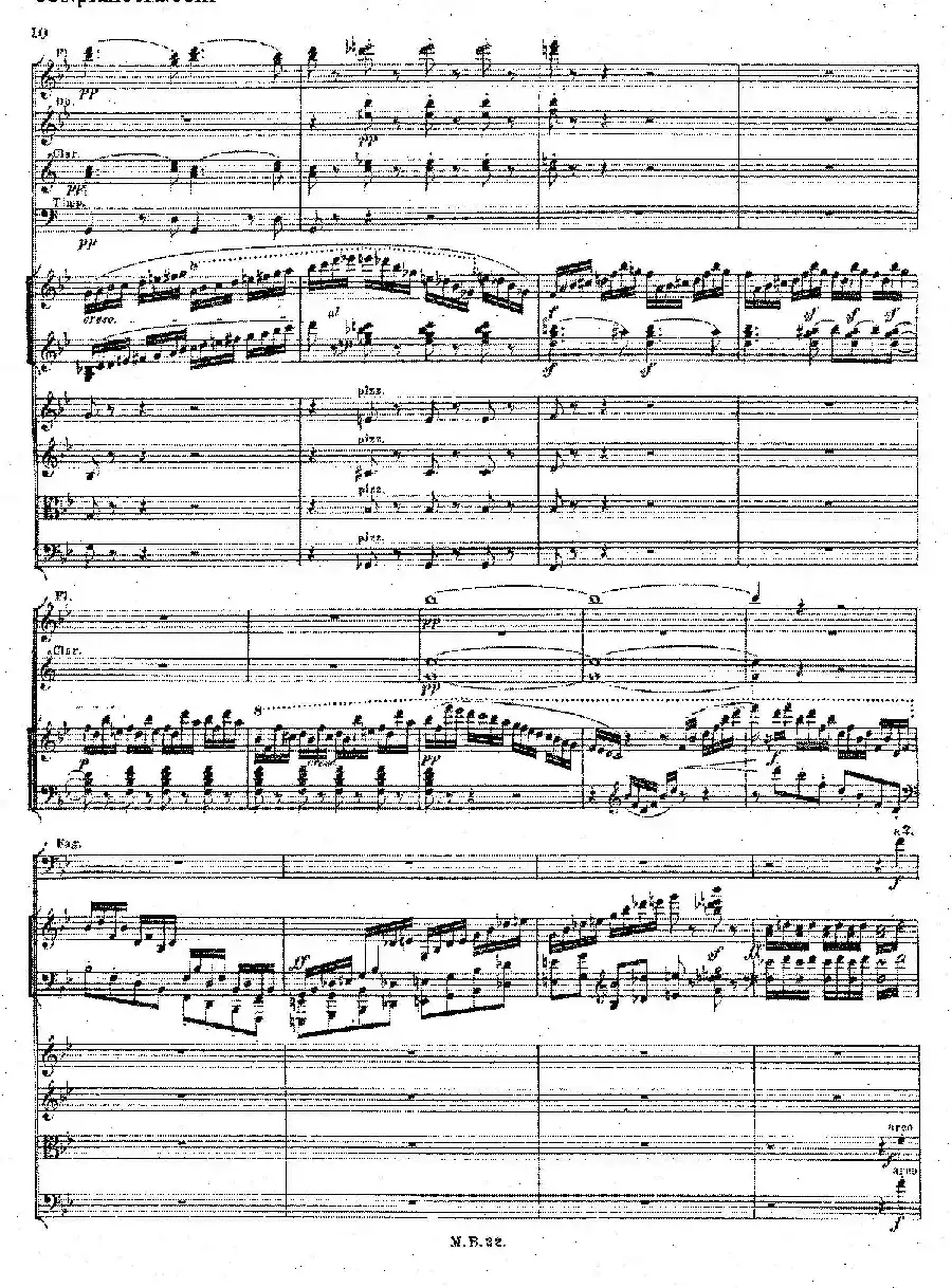 Piano Concerto No.1 in g Minor Op.25（g小调第一钢琴协奏曲·总谱）