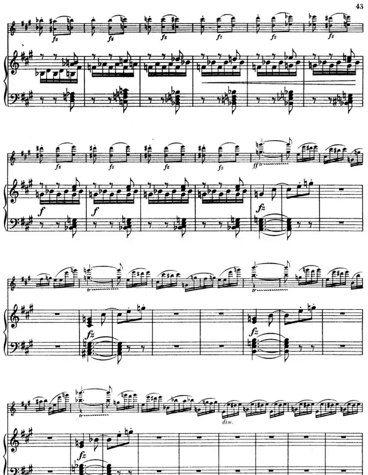 德沃夏克作品53号A小调协奏曲 (小提琴和钢琴)