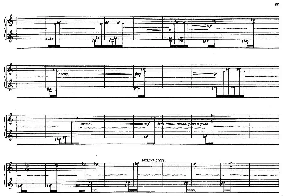 12 Etudes for Piano（博尔科姆12首钢琴练习曲·9）