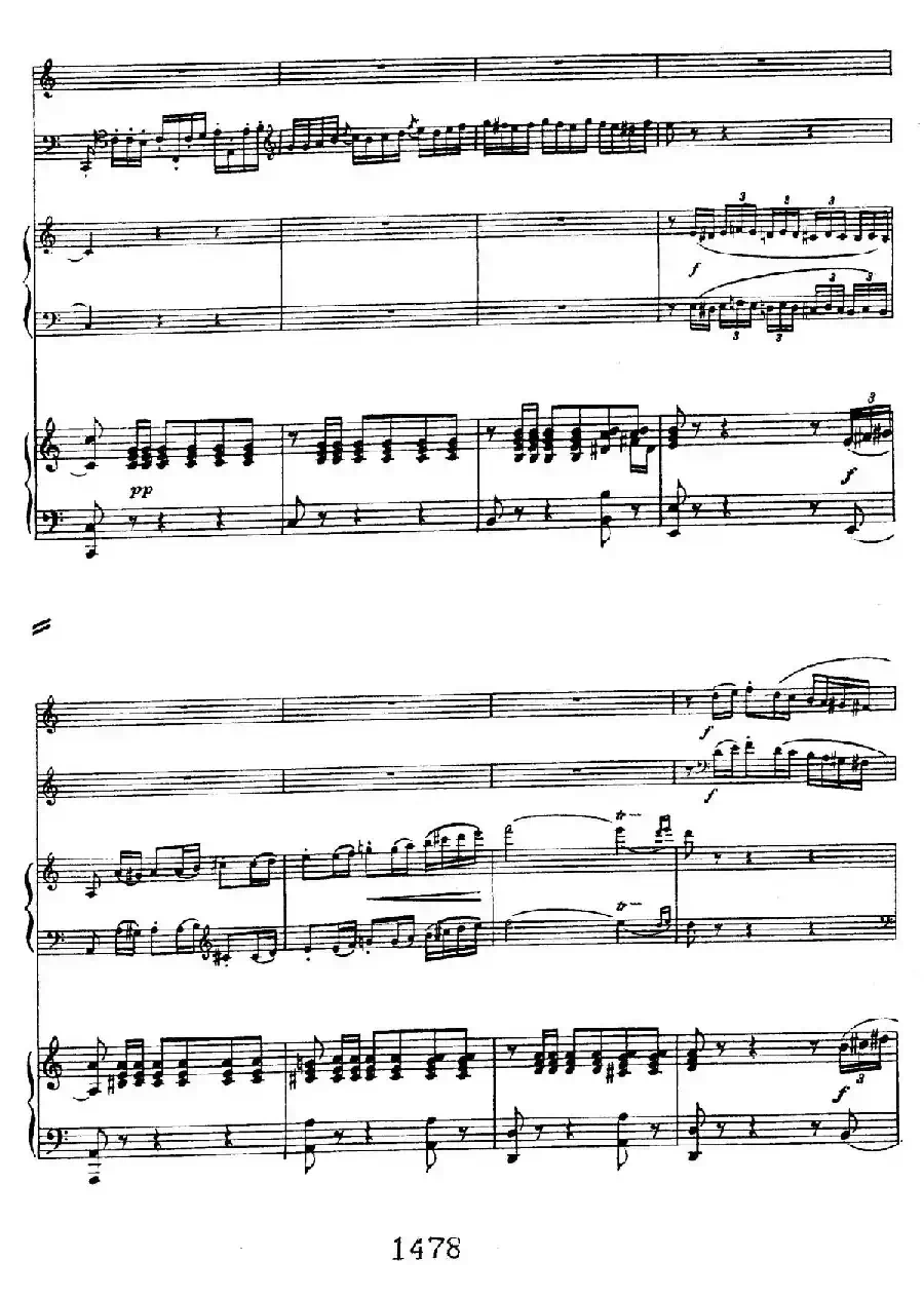 Triple Concerto in C Major Op.56（C大调三重协奏曲·双钢琴·Ⅲ）