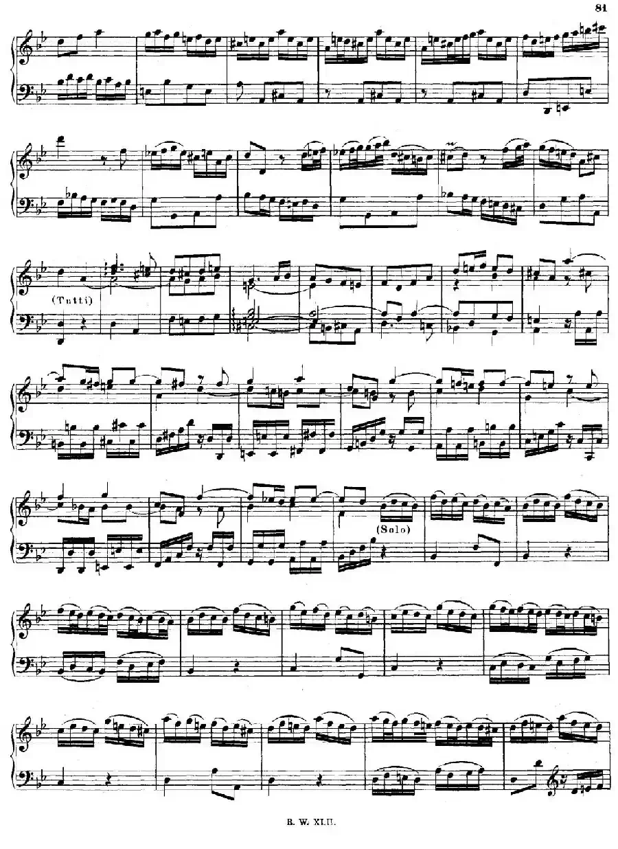 16 Concertos BWV 972-987（十六首为独奏古钢琴而作的协奏曲）（P21——30）