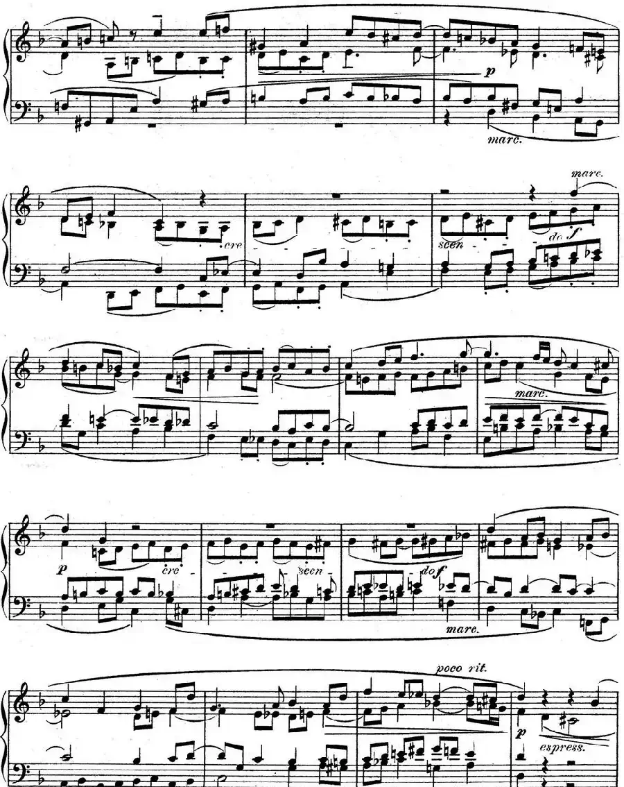 6 Preludes and Fugues Op.99（6首前奏曲与赋格·6）