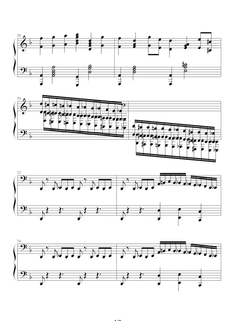 HE’S A PIRATE（钢琴独奏版）