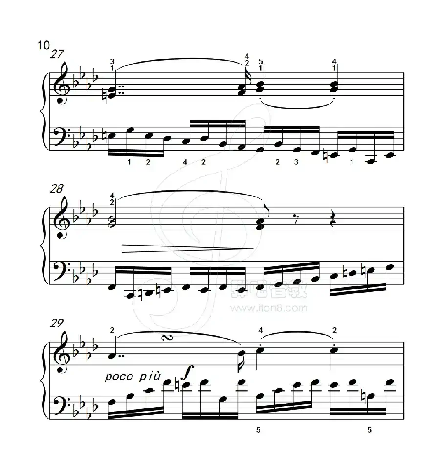 练习曲 8（克拉莫钢琴练习曲60首）