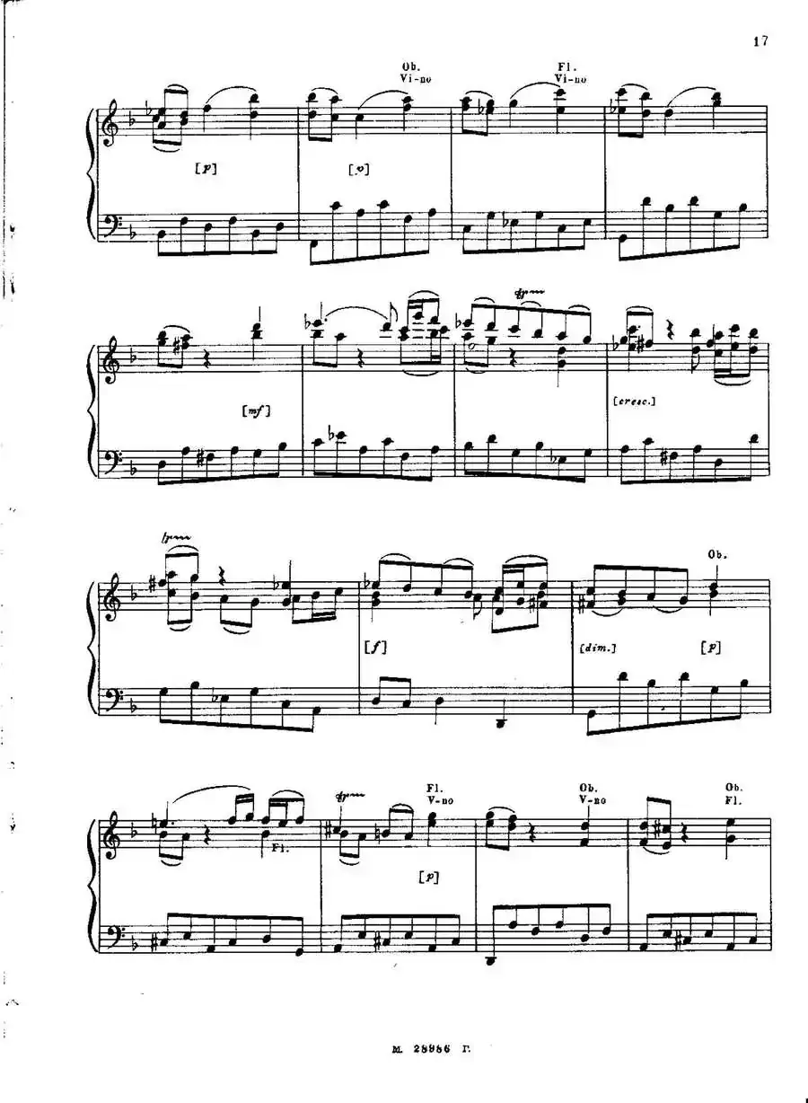 Brenburg Concerto No·2 in F Maj BWV·1047（F大调第二勃兰登堡协奏曲·Ⅱ）