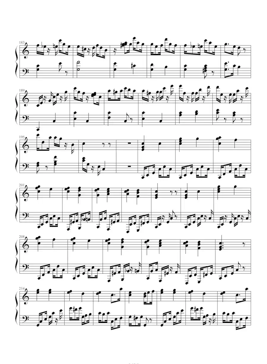 小星星变奏曲—莫扎特