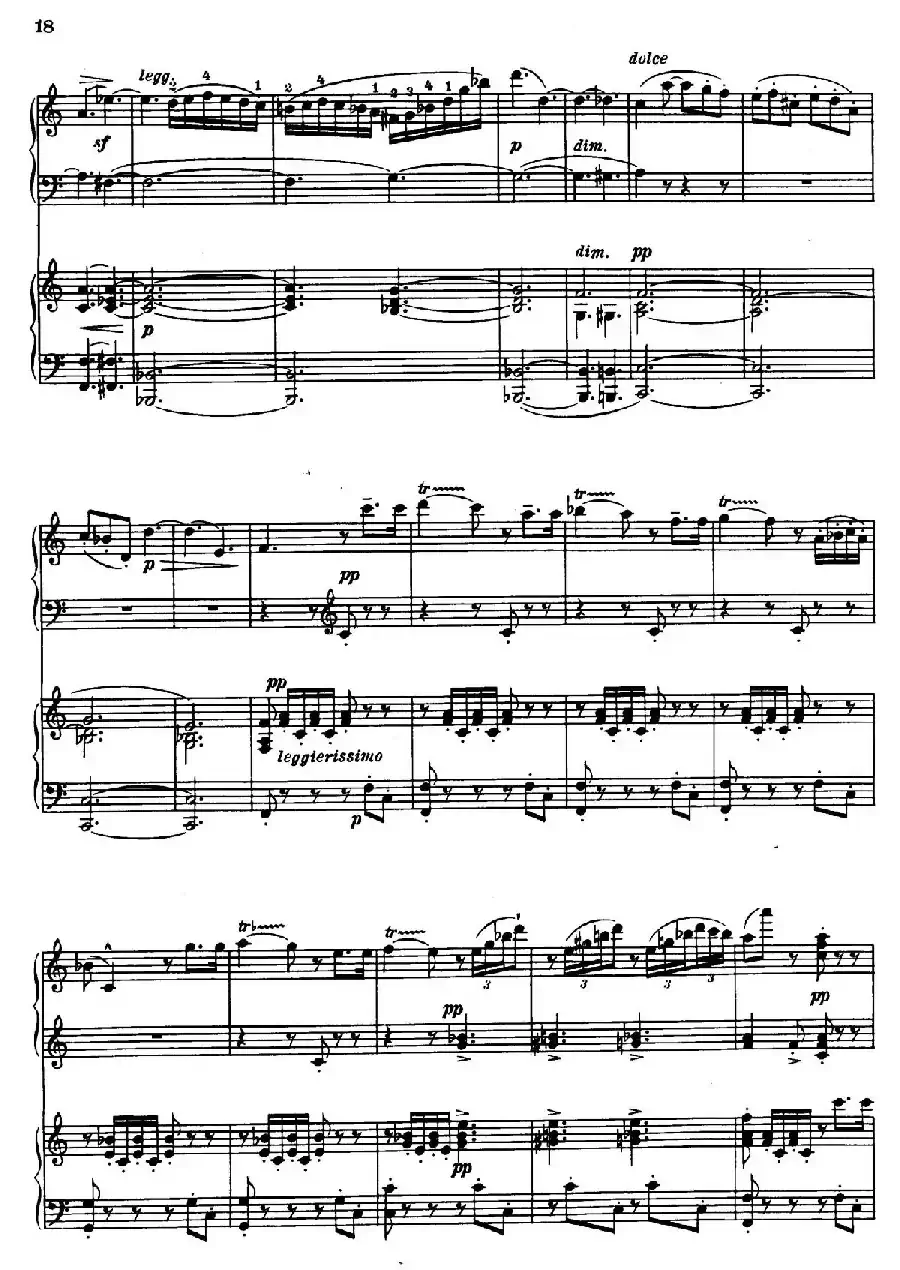 Introduction et Rondo Capriccioso Op.28（引子与随想回旋曲·双钢琴）