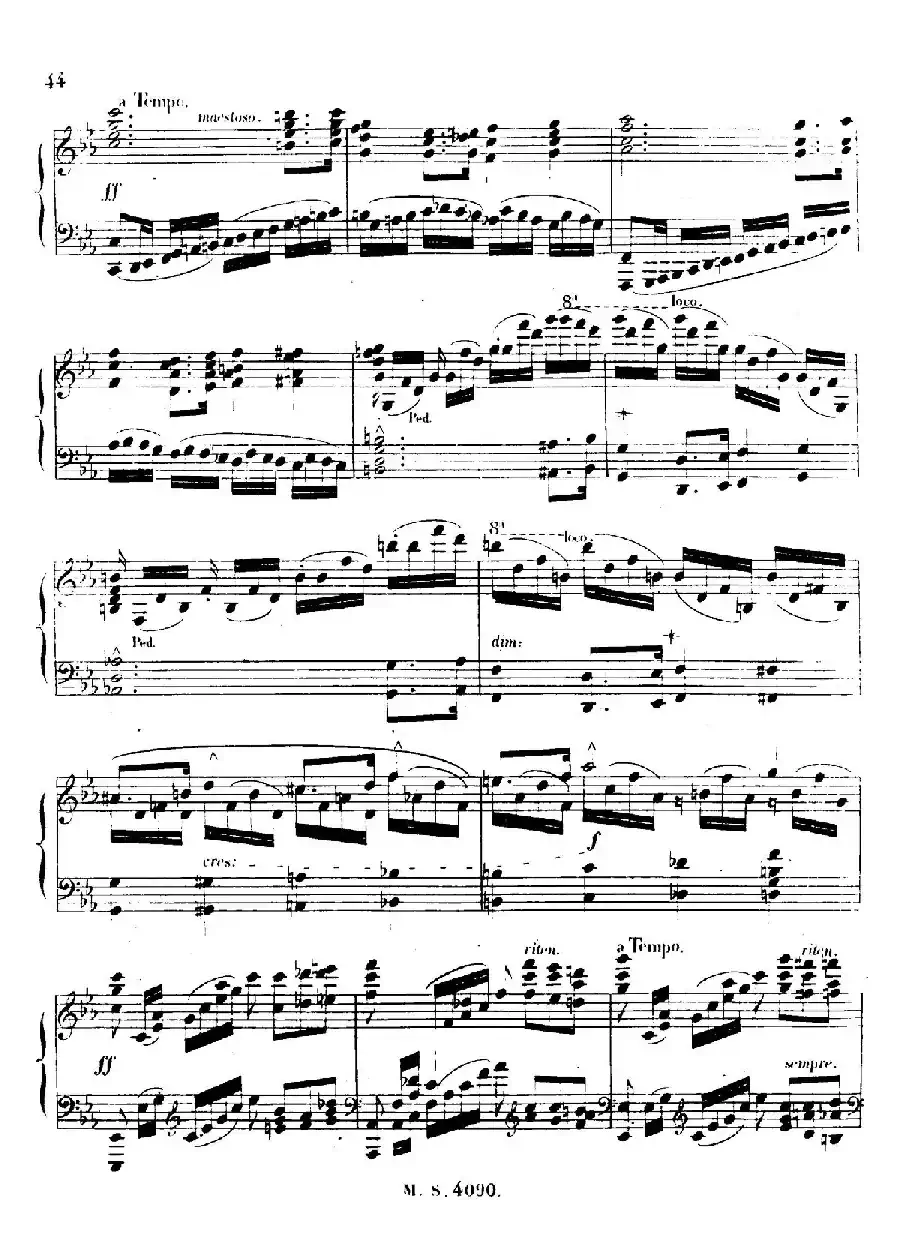c小调钢琴奏鸣曲 （Piano Sonata in c Minor Op.56）
