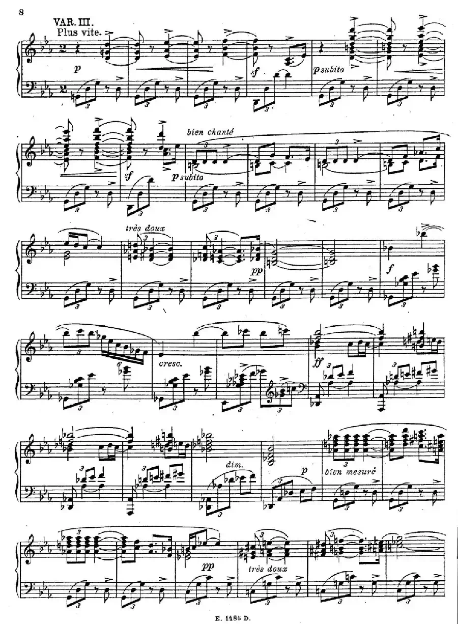 Sonate Romantique Op.3（浪漫奏鸣曲·Ⅰ）