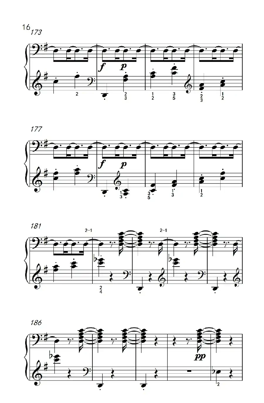第九级2.G大调奏鸣曲 第一乐章 Op.31 No.1（中央音乐学院 钢琴（业余）考级教程 7-9级）