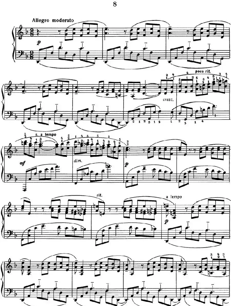 拉赫玛尼诺夫 音画练习曲16或17 Etudes tableaux Op.39 No.8