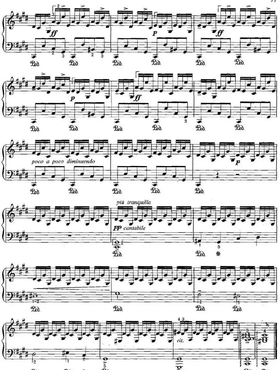 不可不弹的世界钢琴名曲：幻想即兴曲