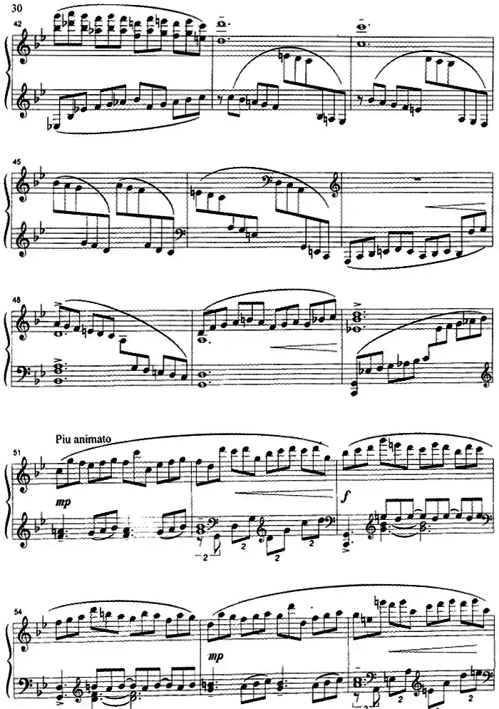 山泉(选自《山曲四首》之三)