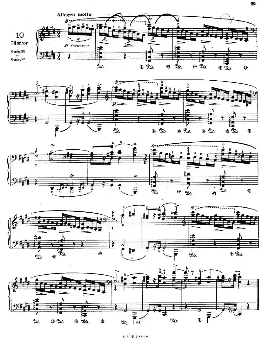 Preludes Op.28（24首前奏曲·10）