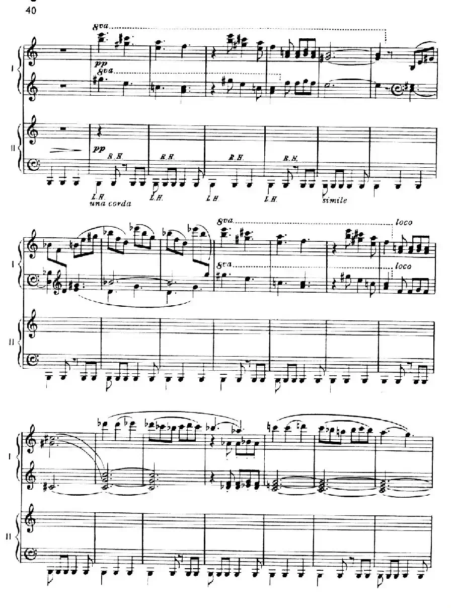 The Planets Op.32（双钢琴）（行星·第三乐章 水星—飞行使者）