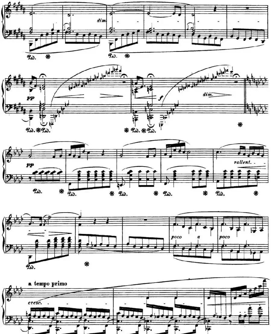 肖邦 幻想波兰舞曲 Op.61 降A大调 Polonaise