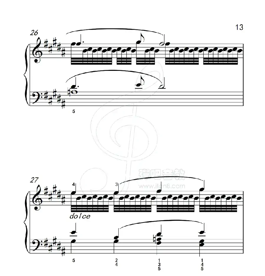 练习曲 15(克拉莫钢琴练习曲60首)