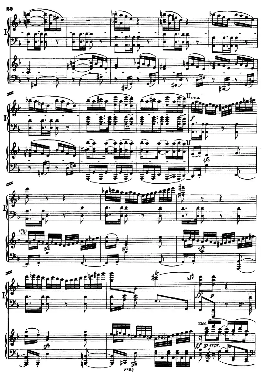 d小调第九交响曲 Op.125（双钢琴P13——22）