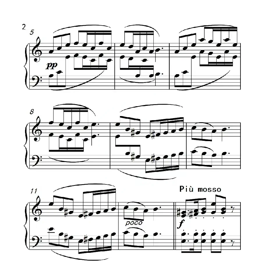 第三级 小童话（中国音乐学院钢琴考级作品1~6级）