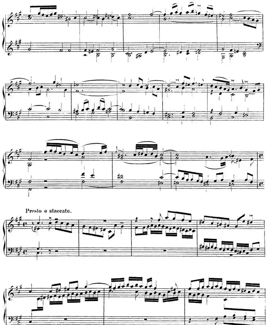 Toccata BWV 910（7首托卡塔·No.1 #F小调）