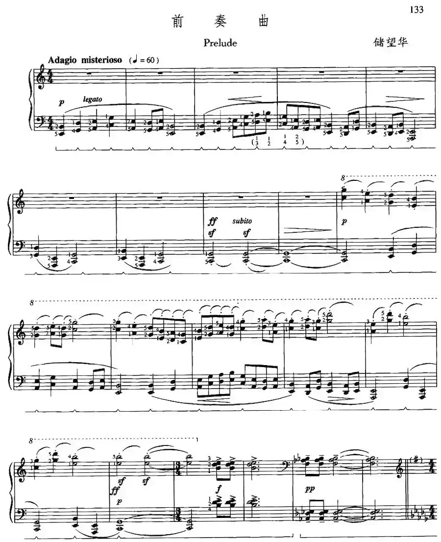 前奏曲（储望华作曲版）