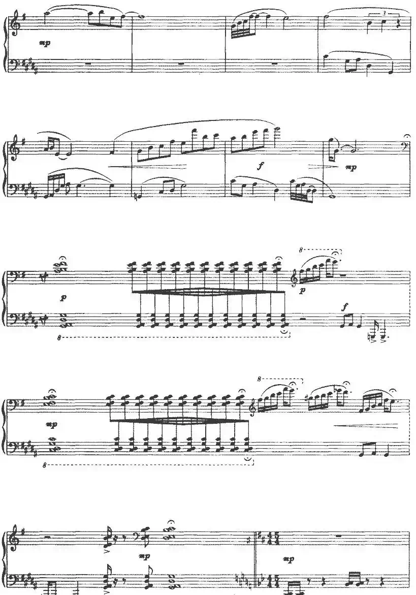 钢琴组曲《幻》选曲：林之色